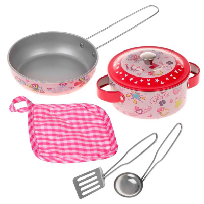 Игровой набор Принцесса металлическая посуда 6 шт Mary Poppins 453345 1